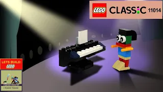 LEGO Classic 11014 Piano and Man 🧑👩 How to Build Lego easy. Lego Classic for Kids🧑👩👨