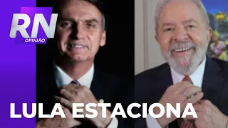 Bolsonaro sobe 2 pontos e Lula estaciona de acordo com pesquisa eleitoral