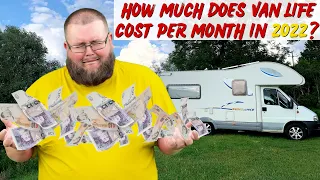 Cost of Living In a Motorhome Full Time in the UK - Monthly Budget!