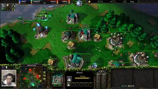 Delta (NE) ParadoCS (Orc) vs Benjiii (Orc) Sunny (HU) - WarCraft 3 - 2v2 - Recommended - WC3257