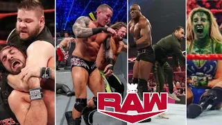 WWE Monday Night Raw 9/12/2019 highlights | wwe raw 9 December 2019 highlights | raw live today