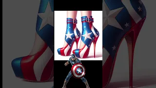 Avengers as high heels 👠#shorts #spiderman