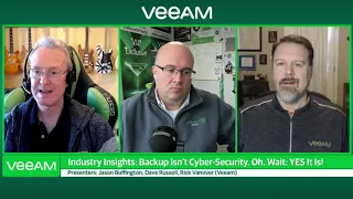 Industry Insights Episode 30: Backup isn't Cyber Security; Oh wait, Yes it is!