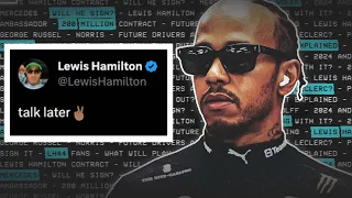 What's going on with Lewis Hamilton?