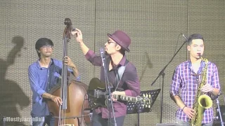 Indra Lesmana Trio ft. Jamie Aditya - Blues Are Brewin @ Mostly Jazz in Bali 28/02/2016 [HD]