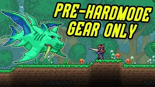 Can You Beat MASTER MODE Terraria With Only Pre-Hardmode Gear?