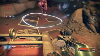 Destiny Golden Gun throwing knife kill