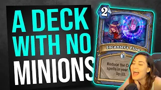 SPELL MAGE HAS NO MINIONS! | Hearthstone Ashes of Outland