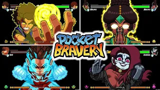 Pocket Bravery (Beta): Super Special Moves and Final Moves Exhibition (11 Characters)