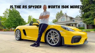 The Battle of Brothers: Porsche 718 Spyder vs. 718 Spyder RS! Is the RS Worth it?!