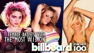 Female Artists with the Most #1s on Billboard Hot 100