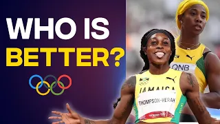 Is Elaine Thompson-Herah a Better Sprinter Than Shelly-Ann Fraser-Pryce Over 100m?