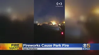 Fireworks Spark Multiple Fires In San Francisco