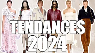 LE TOP DES TENDANCES MODE 2024