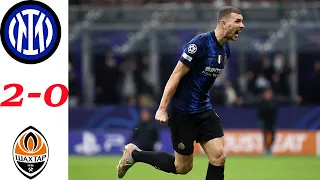 Inter Milan vs Shakhtar Donetsk 2-0 Extended Highlights & All Goals 2021 || Edin Dzeko  today goal