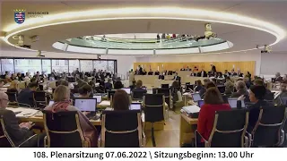 107. Plenarsitzung - 02.06.2022