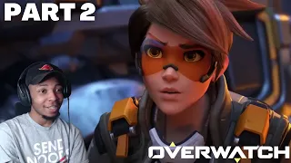 All Overwatch Animated Shorts Reaction PART 2