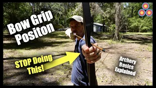 Archery Basics Explained | Bow Grip