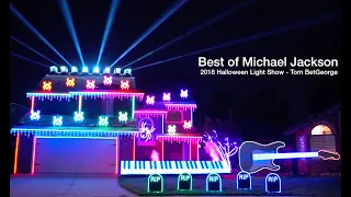 Best of Michael Jackson Halloween Light Show 2018