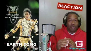 Michael Jackson - Earth Song (Live in Copenhagen [1997]) REACTION