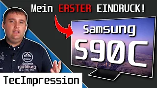 Samsung S90C QD-OLED-TV: Erster Blick auf Design, Anschlüsse und Bildqualität! | Ein S95B Deluxe?