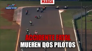 Imágenes muy impactantes: mueren dos pilotos de moto en un terrible accidente en Brasil I MARCA