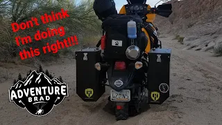 Everything I did WRONG Solo Adventure motorcycle camping with my dog Shackleton the EXPLORER