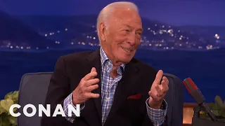 Christopher Plummer’s Secret to Long Life: “Hard Drinking” | CONAN on TBS