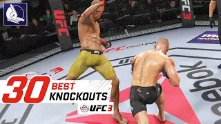 EA Sports UFC 3 - Top 30 Best Knockouts