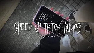 speed up tiktok audios playlist/my fav songs ♫