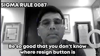 Vishy Don't Know Where the RESIGN Button is!!