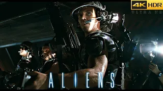 ALIENS 1986 SECURE AREA SCENE MOVIE CLIP - 4K UHD HDR Custom 11/33