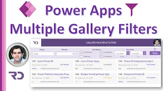 PowerApps Multiple Filters on Gallery
