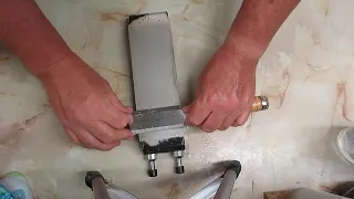 Prepping a Diamond Plate for Use