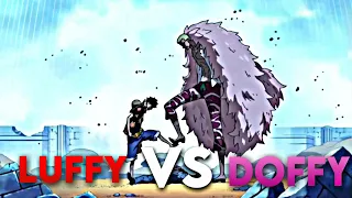 One Piece - Luffy VS Doflamingo (Luffy save the trafalgar law) (Türkçe Altyazılı) #OnePiece