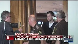 Attacker sentenced to 65 years for Purdue shooting, stabbing