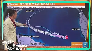 Tracking the Tropics: Tropical Depression Sean forms in the Atlantic