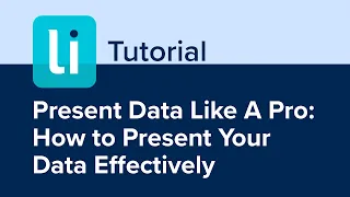 Present Data Like A Pro: How to Present Your Data Effectively