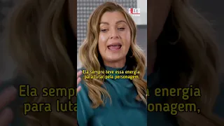 Ellen Pompeo comentando sobre Sandra Oh (Cristina Yang).