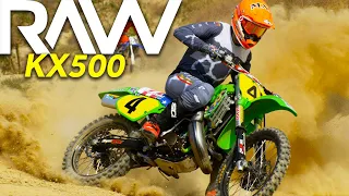 Kawasaki KX500 RAW - Motocross Action Magazine