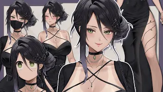 【Live 2D展示/showcase】【Fullbody Advance Rigging】Rayleena【Vtuber Model】