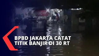 Hujan Deras Sejak Jumat Sore, 25 Ruas Jalan Tergenang Banjir