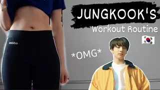 Testuję JUNGKOOK'S WORKOUT ROUTINE przez tydzień!