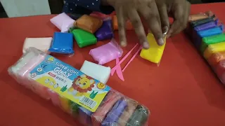 Unboxing Super Clay By Bhavya | Cutting Mat And Clay Unboxing 2023 #clayunboxing #clay