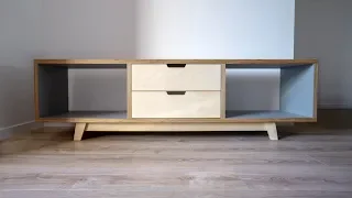 HPL Plywood Entertainment Unit