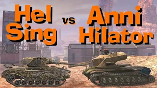 WOT Blitz Face Off || Helsing vs Annihilator