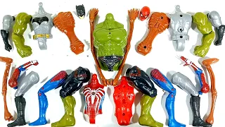 Assemble Marvel's Toys Hulk Smash Vs Spider-Man Vs Siren Head Vs Batman Avengers