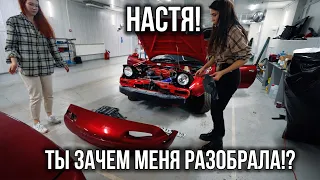 Девчонки собрали милую Mazda Miata | Дубровский Cиндикат