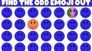 FIND THE ODD EMOJI OUT #526 EMOJI PUZZLE QUIZ HOW GOOD ARE YOUR EYES