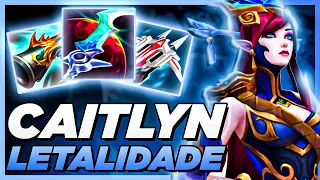 CAITLYN LETALIDADE É FORTE! | MONO CAITLYN GAMEPLAY #42